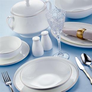 Royal London Bolivia Lona Gold 60 Parça Porselen Yemek Takımı RL01-137 