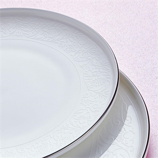 Royal London Bolivia Lona Silver 60 Parça Porselen Yemek Takımı RL01-138 