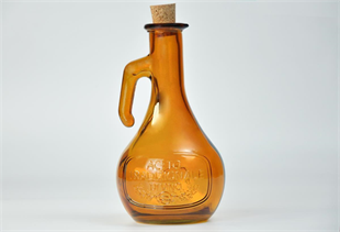 San Miguel Aceto Kulplu Yağ Şişesi 500 cc Turuncu 