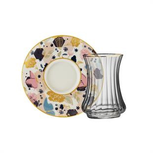 Sandro Moreno 1453 Potpuri Optik 12 Parça 6 Kişilik Çay Seti 110 Ml Ar263730 