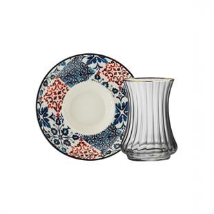 Sandro Moreno 1898 Lizbon Optik 12 Parça 6 Kişilik Çay Seti 150 Ml Ar263785 