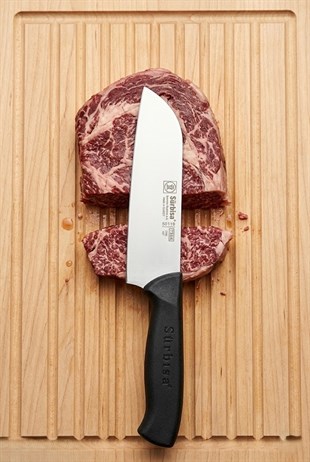 Santoku Aşçı Şef Bıçağı Orjinal Sürmene Kesim Bıçak Paslanmaz Çelik Profesyonel Günlük Sürbisa 61195 