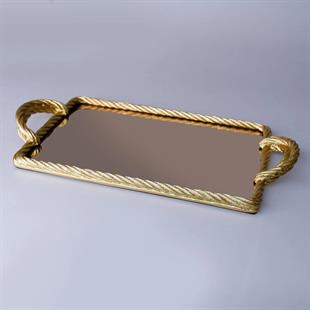 Selim Nexus Aynalı Tepsi Altın 132ALT11RS 