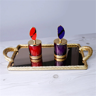 Selim Nexus Aynalı Tepsi Altın 132ALT11RS 