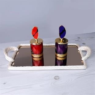 Selim Nexus Aynalı Tepsi İnci 132INC11RS 