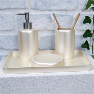 Selim Victoria Dikdörtgen Tepsi Büyük İnci 127INC11RS 