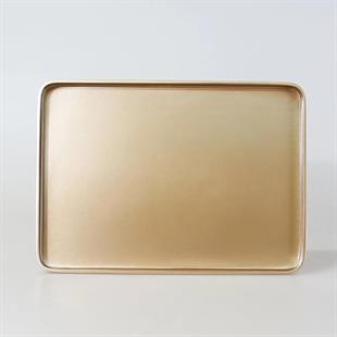 Selim Victoria Dikdörtgen Tepsi Büyük Vizon 127VZN11RS 