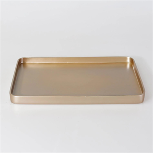 Selim Victoria Dikdörtgen Tepsi Büyük Vizon 127VZN11RS 