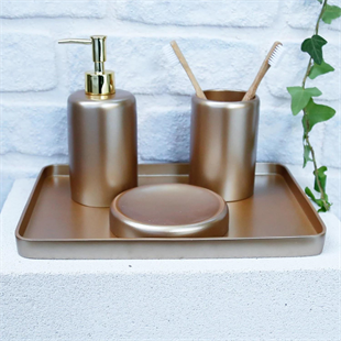 Selim Victoria Dikdörtgen Tepsi Büyük Vizon 127VZN11RS 