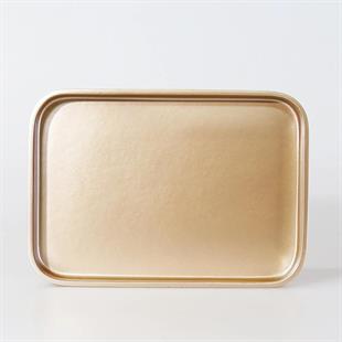 Selim Victoria Dikdörtgen Tepsi Küçük Vizon 128VZN11RS 