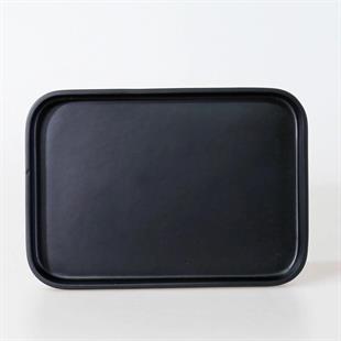 Selim Victoria Dikdörtgen Tepsi Küçük Siyah 128SYH11RS 