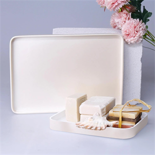 Selim Victoria Dikdörtgen Tepsi Küçük İnci 128INC11RS 