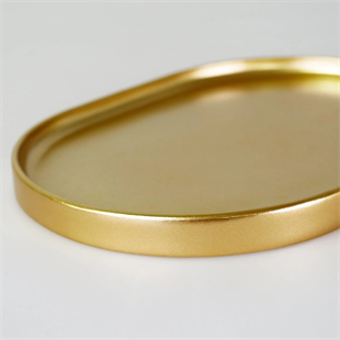 Selim Victoria Oval Tepsi Büyük Altın 121ALT11RS 