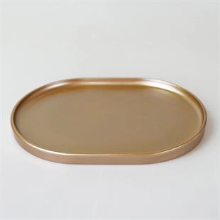 Selim Victoria Oval Tepsi Büyük Vizon 121VZN11RS 