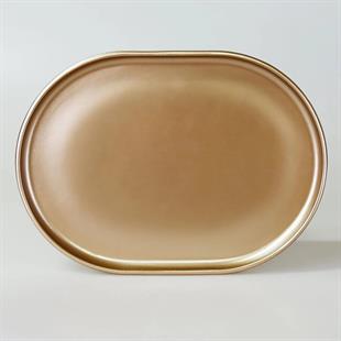 Selim Victoria Oval Tepsi Büyük Vizon 121VZN11RS 