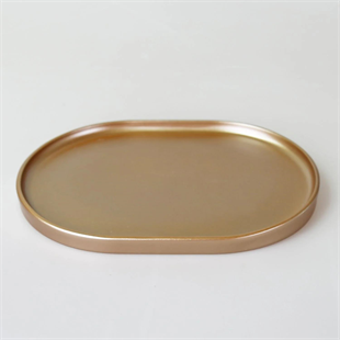 Selim Victoria Oval Tepsi Büyük Vizon 121VZN11RS 