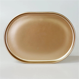 Selim Victoria Oval Tepsi Büyük Vizon 121VZN11RS 