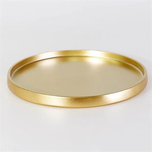 Selim Victoria Yuvarlak Tepsi Altın 126ALT11RS 