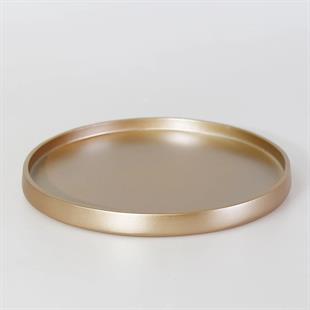 Selim Victoria Yuvarlak Tepsi Vizon 126VZN11RS 