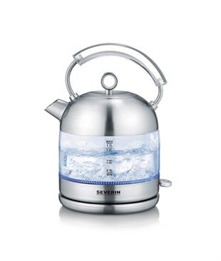 Severin Wk 3459 Retro Işıklı Cam Kettle 