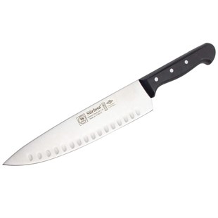 Sürbisa 61080 Oluklu Sürmene Şef Aşçı Bıçağı Pimli Sap 20 Cm 