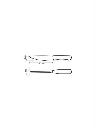 Sürbisa 61126 Sürmene Kasap Şef Aşçı Bıçağı 14,5 Cm 