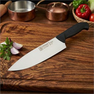 Sürbisa 61180 Şef Aşçı Bıçağı Sürmene Bıçağı Paslanmaz Çelik Profesyonel Et Kesim Doğrama İçin 34 Cm 