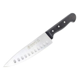 Sürbisa Sürmene 61070 Oluklu Şef Aşçı Bıçağı Pimli Sap 17 Cm 