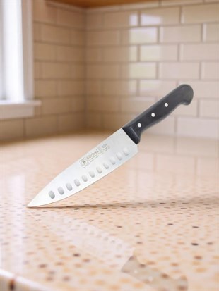 Sürbisa Sürmene 61070 Oluklu Şef Aşçı Bıçağı Pimli Sap 17 Cm 