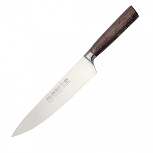 Sürbisa Sürmene 61340 Sıcak Dövme Şef Bıçağı Zeytin Saplı Ahşap 22,5 Cm 