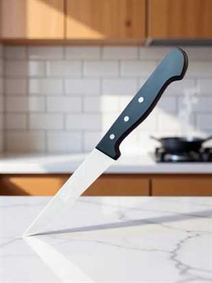 Sürmene Kasap Bıçağı 25 Cm Pimli Paslanmaz Çelik Sıyırma Doğrama Et Sebze Ekmek Mutfak Çeyiz Bıçağı 