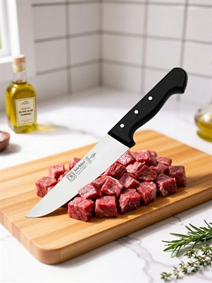 Sürmene Kasap Bıçağı 30 Cm Pimli Dayanıklı Keskin Et Bıçağı Kuşbaşı ve Kurban Kesim Sürbisa 61020 