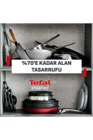 Tefal Ingenio Experience Fusion Core 9x Büyük Tava ve Tencere Seti 11 Parça 