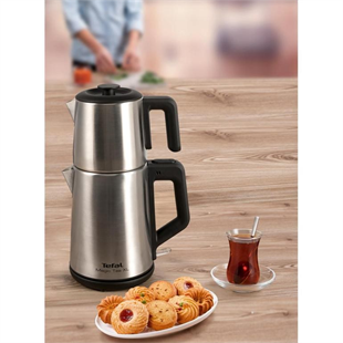 Tefal Magic Tea XL Paslanmaz Çelik Çay Makinesi Inox 
