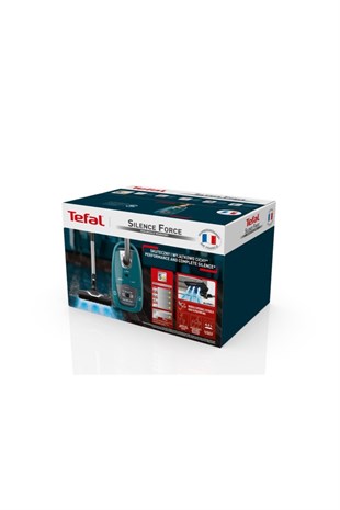 TEFAL SİLENCE FORCE CYCLONİC TOZ TORBALI ELEKTRİKLİ SÜPÜRGE TW7752 