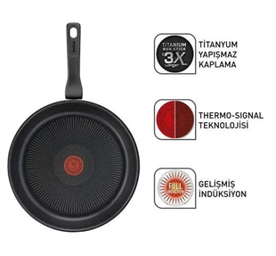 Tefal Titanium 3X Force Tava 28 Cm 2100134006 