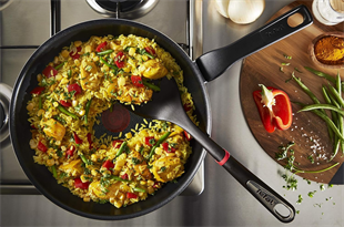 Tefal Titanyum 2X XL Force Difüzyon Tabanlı Tava 32 Cm 2100121007 