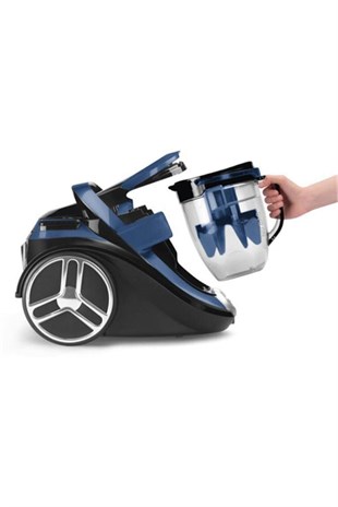 TEFAL TW7690 5 Silence Force Cyclonic Toz Torbasız Elektrikli Süpürge - Mavi 