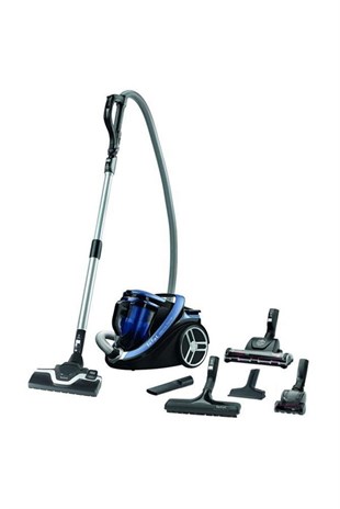 TEFAL TW7690 5 Silence Force Cyclonic Toz Torbasız Elektrikli Süpürge - Mavi 