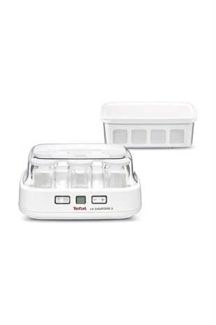 Tefal YG500132 Tefal La Yaourtiere 2 Yoğurt Yapma Makinesi [ Beyaz ] 