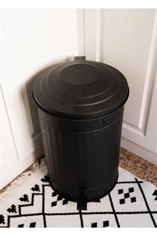 The Mia Çöp Kovası Mutfak 37 Litre Siyah MGL0002 