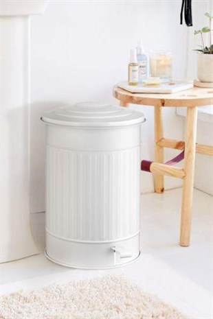 The Mia Çöp Kovası Mutfak 37 Lt - Beyaz GLV0309 