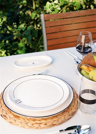 The Mia Daily Tunes Pasta Tabağı 6lı Set 19 cm 