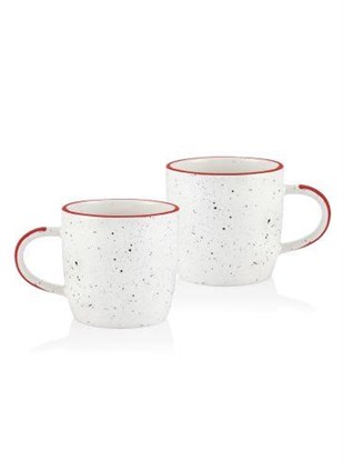The Mia Dots Kupa 2 Li Set 200 cc -Kırmızı KPA0064 