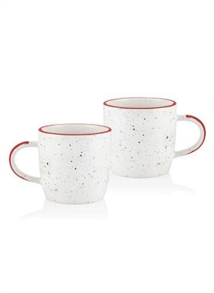 The Mia Dots Kupa 2 Li Set 200 cc -Kırmızı KPA0064 