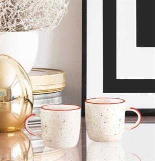 The Mia Dots Kupa 2 Li Set 200 cc -Kırmızı KPA0064 