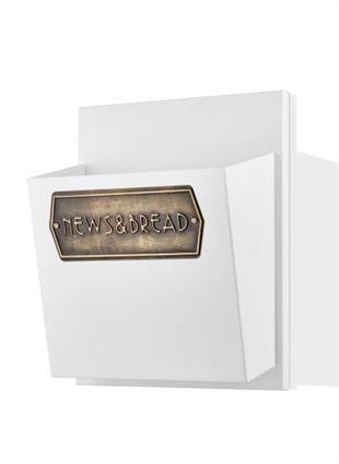 The Mia Ekmek & Gazetelik - Beyaz GLV0524 