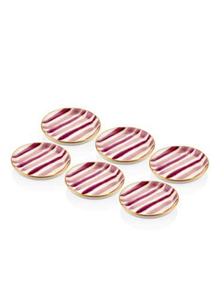 The Mia Fez Sosluk 6 Parça - 10 cm Mor FEZ0032 