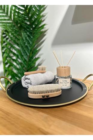 The Mia Galvin Tepsi Siyah 48x40 cm GLN0083 