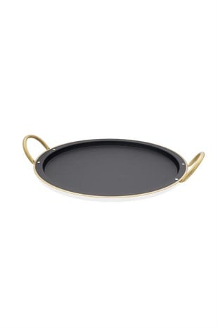 The Mia Galvin Tepsi Siyah 48x40 cm GLN0083 